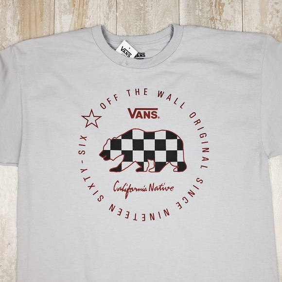 Vans Check Fill Bear Tee - Picture 3 of 4